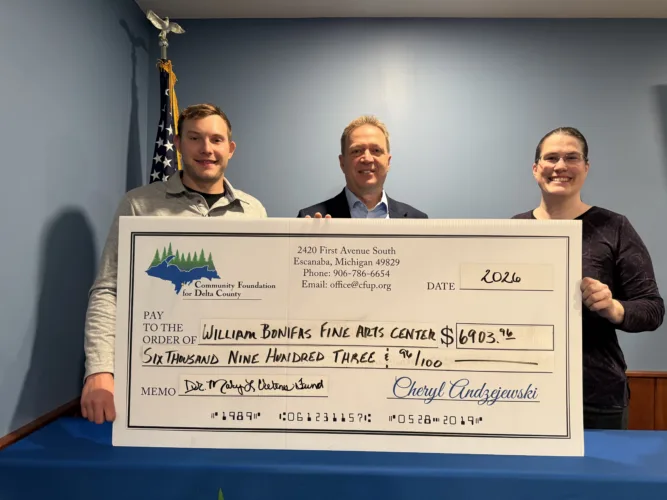 Bonifas Arts Center receives funds